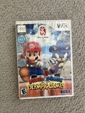 Mario And Sonic At The Olympic Games Wii Disc Manual Included
