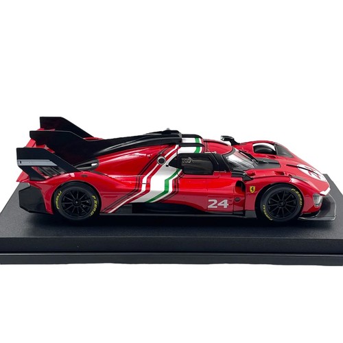 FERRARI 499P Modificata #24 2024 1/18 Bburago 18-16302-24 - Picture 3 of 5