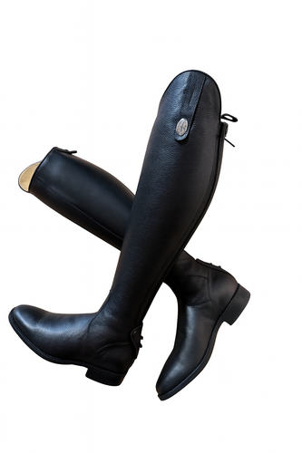 DeNiro Reitstiefel AMABILE PRO 01 Winter Lammfell quicksoft schwarz 38 MA S Wint - Bild 1 von 4