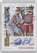 2020 Diamond Kings DK Material Signatures Gold 84/99 Patrick Sandoval Auto 0a6