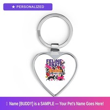 Custom Dog Pet Lover Keychain Personalized Name Heart Shaped Mothers Day Gift