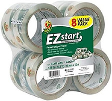 Packaging Tape by 8-Pack Features a Long-Lasting Adhesive, Clear, Great on Box