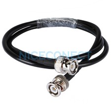 1Meter BNC Male to BNC Male Plug RG58 RF Pigtail Antenna Adapter Coaxial Cable
