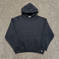 Vintage Russell Athletic Hoodie Sweatshirt Size XL Black Pullover - Pre-Owned