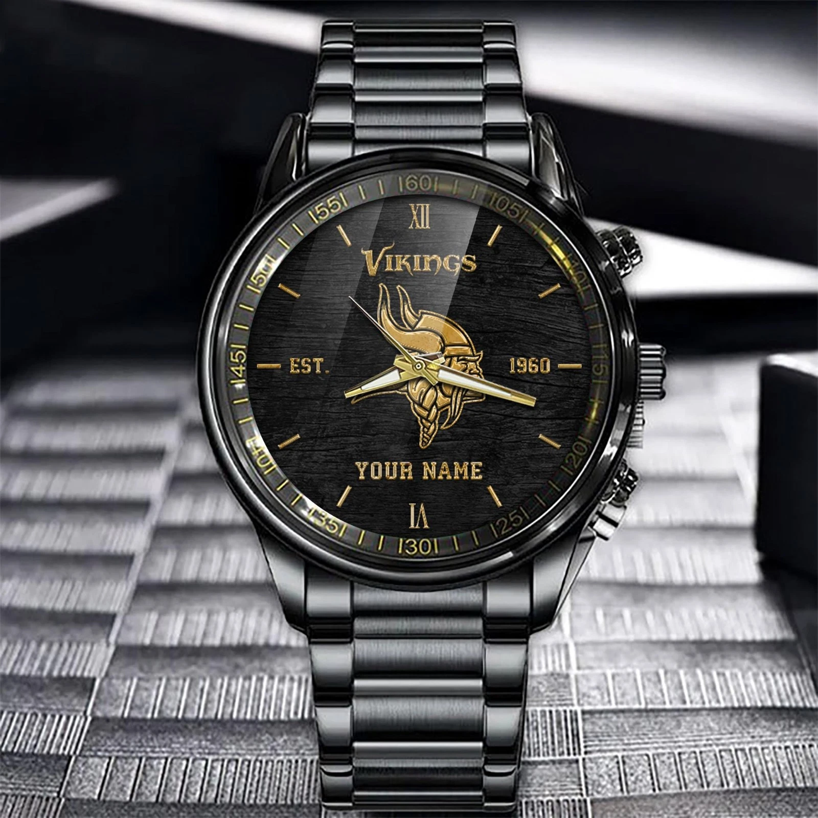 Vikings Stainless Steel Watch