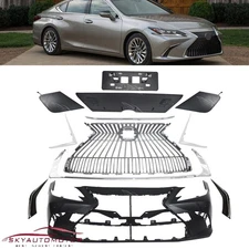Fit 2019-2022 20 LEXUS ES350 ES300h Front Bumper Conversion Kit W/License Plate