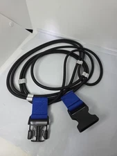 Outdoor TRASH CAN LOCK for Animals - Heavy Duty Bungee Cord Garbage Lid Strap