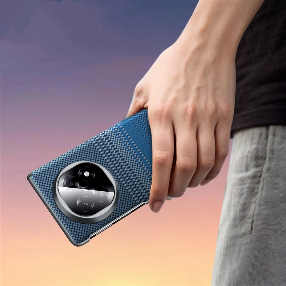 Magnetic Weaving Pattern Leather Case For OPPO Find N5 Hinge Protective Cover - Picture 8 of 18