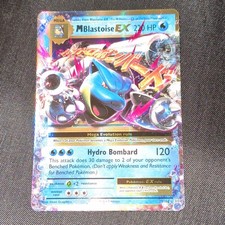 Carta Pokémon M Blastoise EX 22/108 Evoluzioni Ultra Rara Mega Holo 220 HP