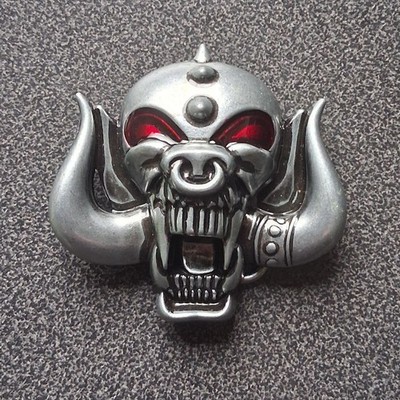 Motörhead / Motorhead / Lemmy Gürtelschnalle Buckle Warpig Snaggletooth NAGELNEU