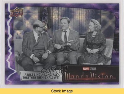 2022 Marvel Studios' WandaVision Purple Spell Vision Mr Hart Mrs #8 READ 6kv