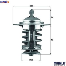 THERMOSTAT COOLANT TX 70 82 FOR MITSUBISHI CHARIOT GALLOPER L200/STORM NATIVA