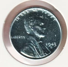 1943 WWII Lincoln Wheat Steel Penny Collectible US Collection Very Good War Coin