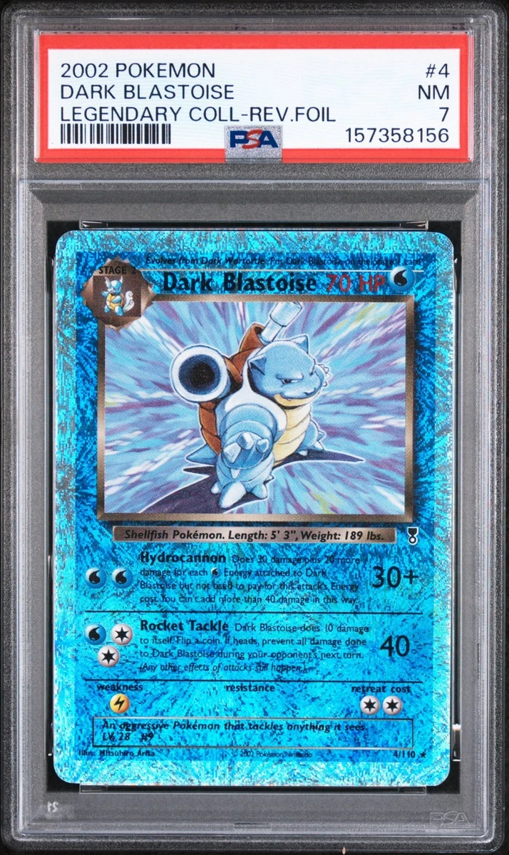 Dark Blastoise 4/110 Legendary Collection Reverse Holo for sale
