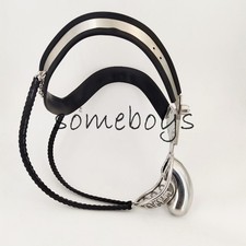 EMCC Male Stainless Steel Chastity Belt Panties Device Single Double Cable Cage