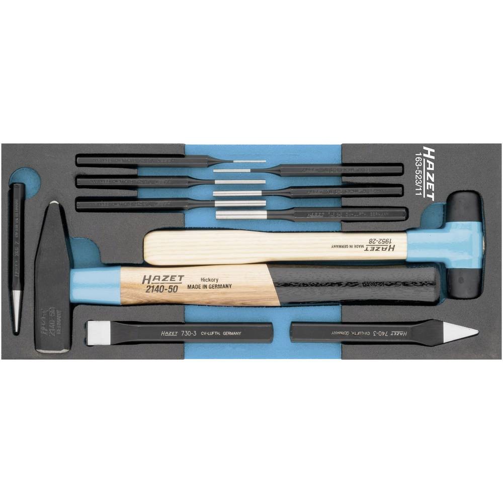 Hazet 163-523/11 Jeu d'outils avec insert mousse Safety Insert System