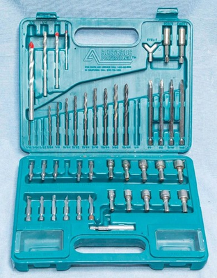#ad Alltrade Professional 43 Piece Power Driver Bit Set w Case $17.99