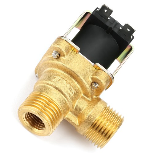 Brass DC24V G1/2 Normal Closed Pilot Operated Water Inlet Electric Solenoid GF - Afbeelding 3 van 12