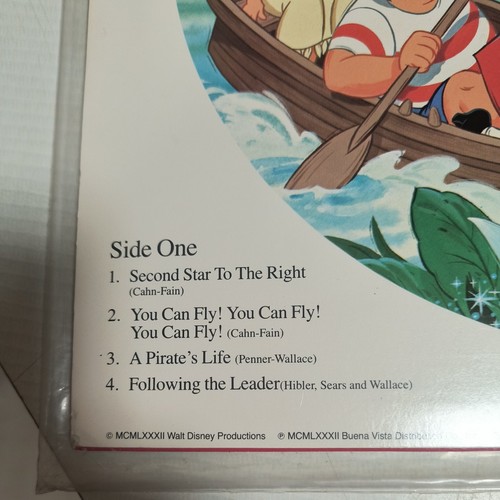 Walt Disney’s Peter Pan Picture Disc Disneyland 3110 NM Vinyl 1982 LP Album New - Picture 5 of 11