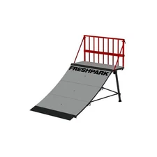 Freshpark FP311 Steeel Safety Rail for Kids - Quarterpipe sold separately