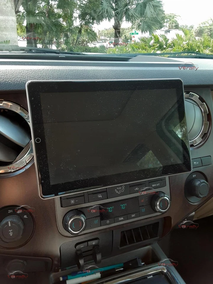 For 2006-14 Ford F-250 F-350 Super Duty Double Din Radio Rotated Stereo CarPlay - Изображение 2 из 4