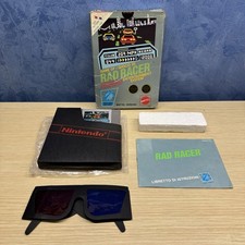 Rad Racer Nintendo NES PAL A ITA COMPLETO Con Occhialini 3D MATTEL Italiano
