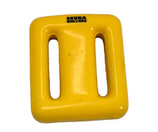 Scuba Choice Vinyl Coated Diving Weights for Precise Buoyancy 2" Yellow Belt