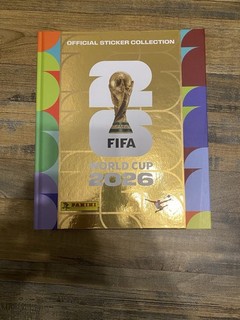 Panini World Cup 2026 Sticker Hardback Album. Incomplete. See Description