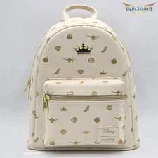 Loungefly Disney Princess Icons Mini Backpack New