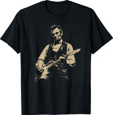 Abraham Lincoln Abe Lincoln Playing Guitar Retro Vintage T-Shirt