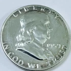 1959 PROOF Silver Franklin Half Dollar 90% SILVER MINT STATE DETAILS #7542