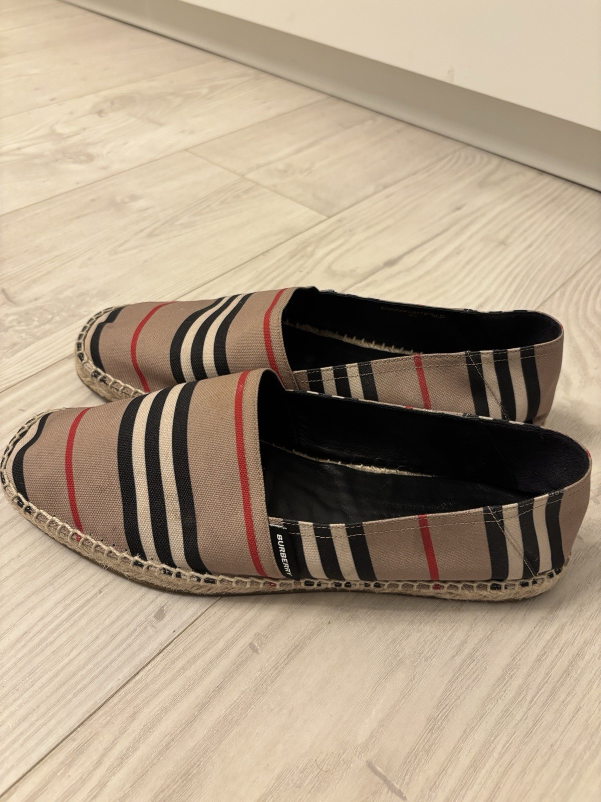 Burberry Nova Check Pattern Canvas Espadrilles - image 3