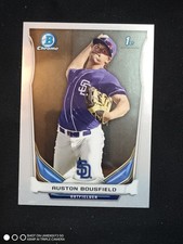 2014 Topps Bowman Blue Chrome 1st Rookie Auston Bousfield Padres CDP127