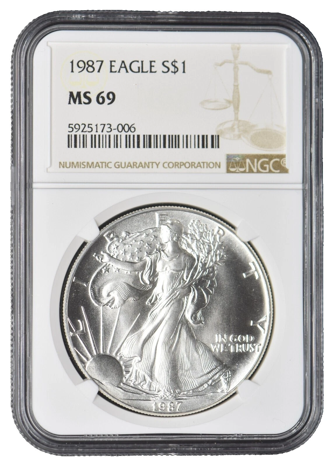 1 oz Precious Metal Content per Unit 1987 Bullions