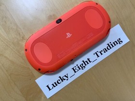 PS Vita Neon Orange PCH 2000 Za24 Console only PSV Slim [H]