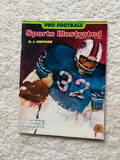 Sports Illustrated OJ Simpson Bernie Fuchs Evel Knievel Snake River Failure 1974