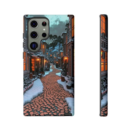 For iPhone | Samsung Galaxy | Pixel Phone Case - Winter Village Shops - 第 175/256 張圖片