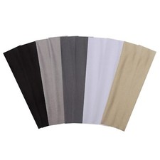 10 Pack Sport Headbands for Women Non-Slip Fashion Hair Bands Soft Cotton Clo...