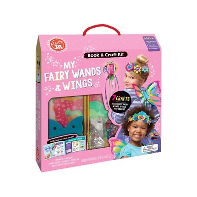 Kids Craft | Klutz Jr.(r) My Fairy Wands & Wings Book and Craft Kit (nmk864392)