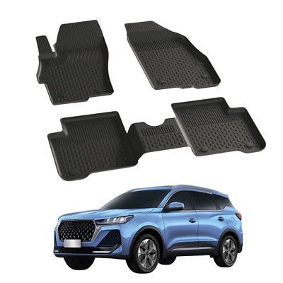 Floor Mats for Chery Tiggo 7 Pro 2022-2025 | Premium Floor Mat Black 