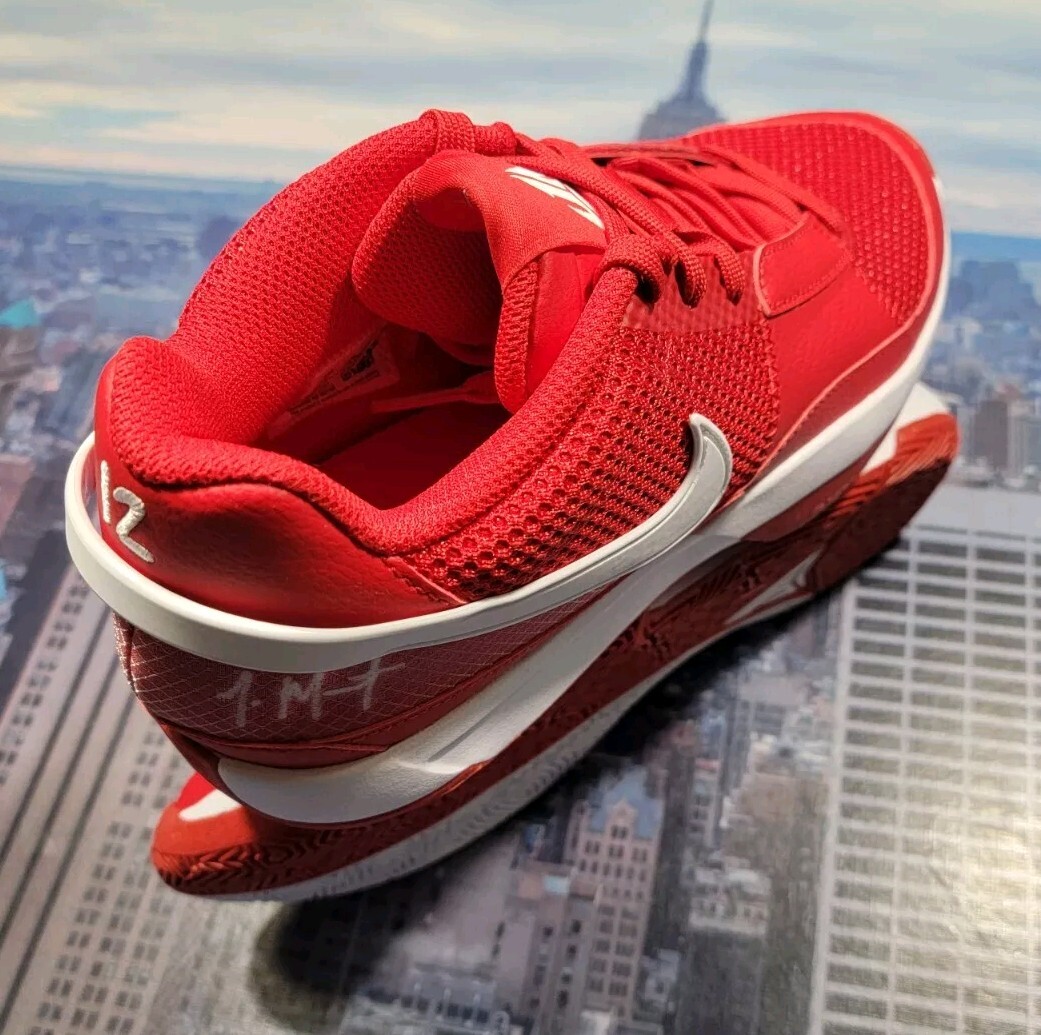 Nike Ja 1 TB Team Bank Ja Morant University Red/White Mens Size 8