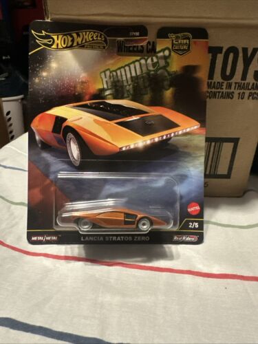 Hot Wheels Lancia Stratos Zero (2025 Car Culture Case F - Hammer Drop)