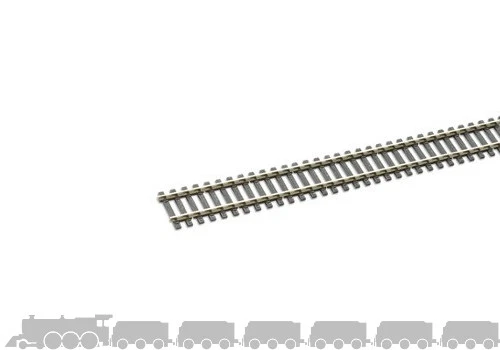OO gauge flexible wooden sleeper track (nickel silver rail) Peco SL-100 - 914mm