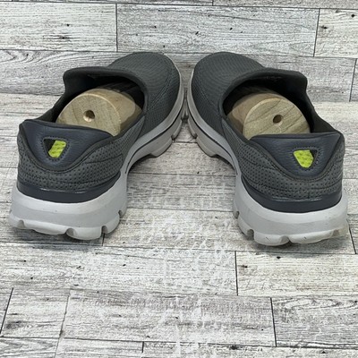 Skechers Go Walk 3 Goga Mat Gray Slip On Walking Shoes 54045 Men Size 8 eBay