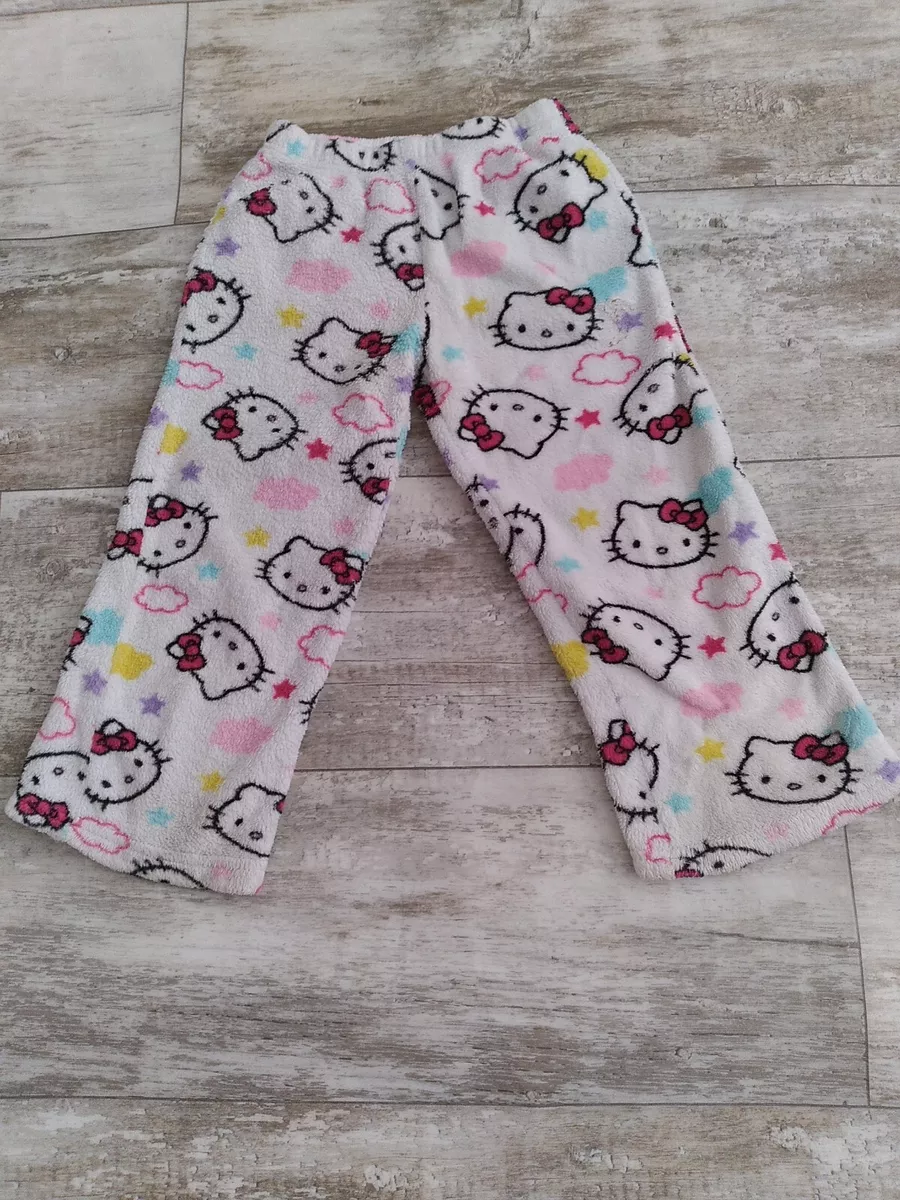 Hello Kitty Child Pajama Pants size X-SMALL 2-5 years old CASUAL lounge kid  gym