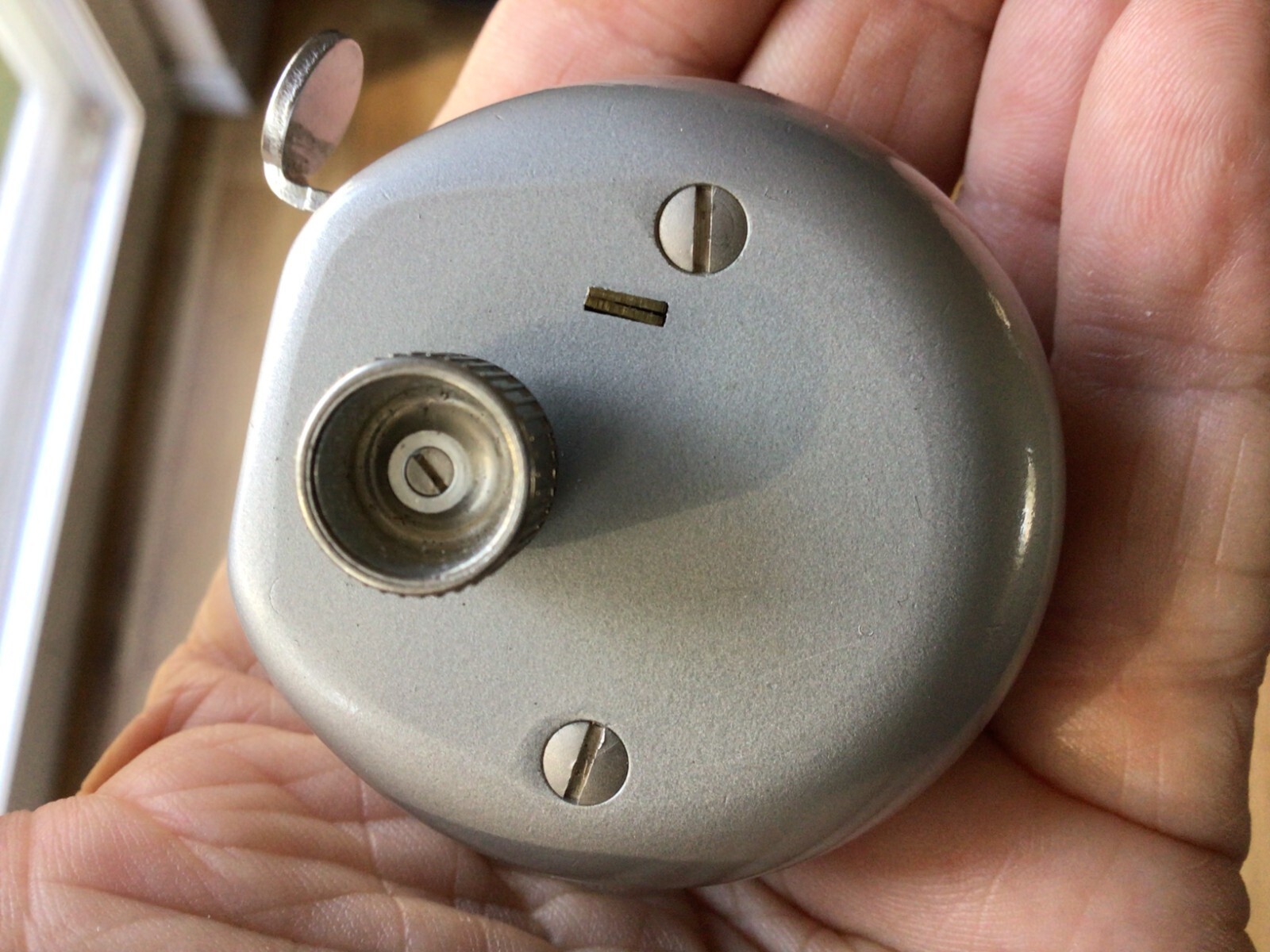 Vintage VeederRoot 4 Digit Hand Tally Counter. Patented Aug 1915