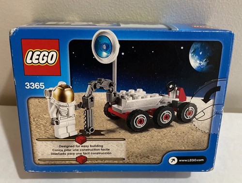 Lego City 3365 Space Moon Buggy Astronaut minifigure 37 pcs NISB satellite - Picture 2 of 4