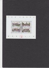 Berlin wydanie blokowe 15.01.87 " 750 lat Berlina " Mi. nr 8, stemplowane, -7-