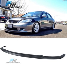 For 04-05 Honda Civic 2d 4d Style A Front Bumper Lip Spoiler Bodykit Ureathan