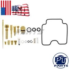 Complete Carburetor Carb Rebuild Kit For Yamaha Grizzly 660 YFM660 02 03 04 05 